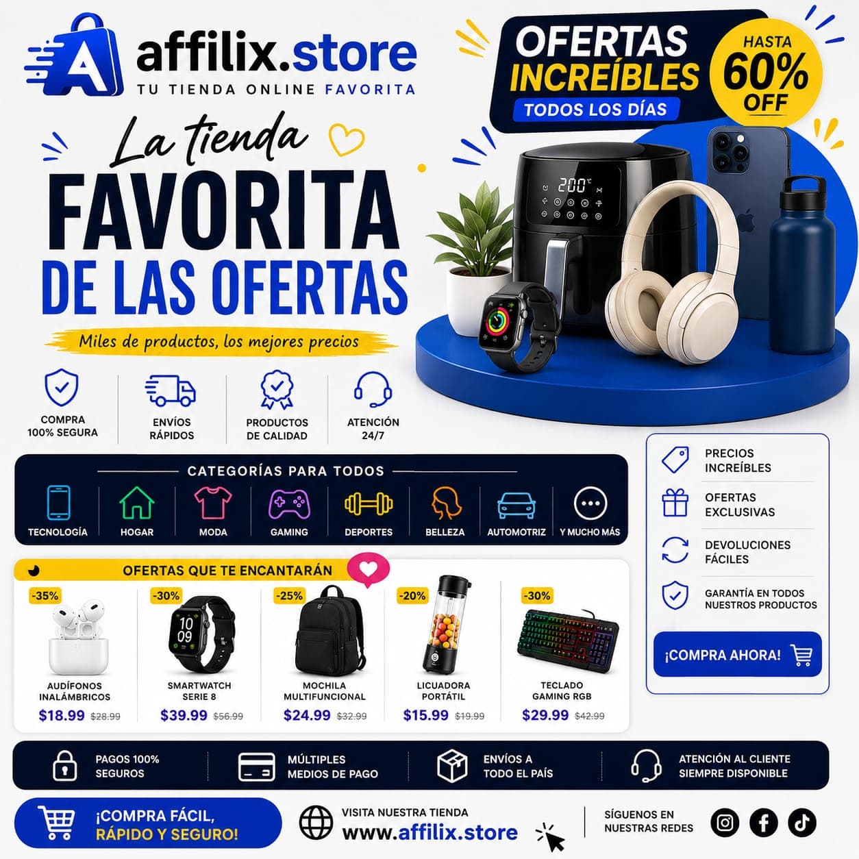 Oferta disponible en affilix.store