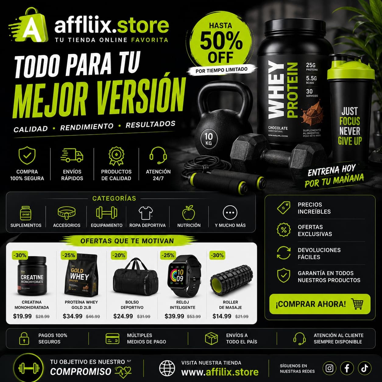 Oferta disponible en affilix.store